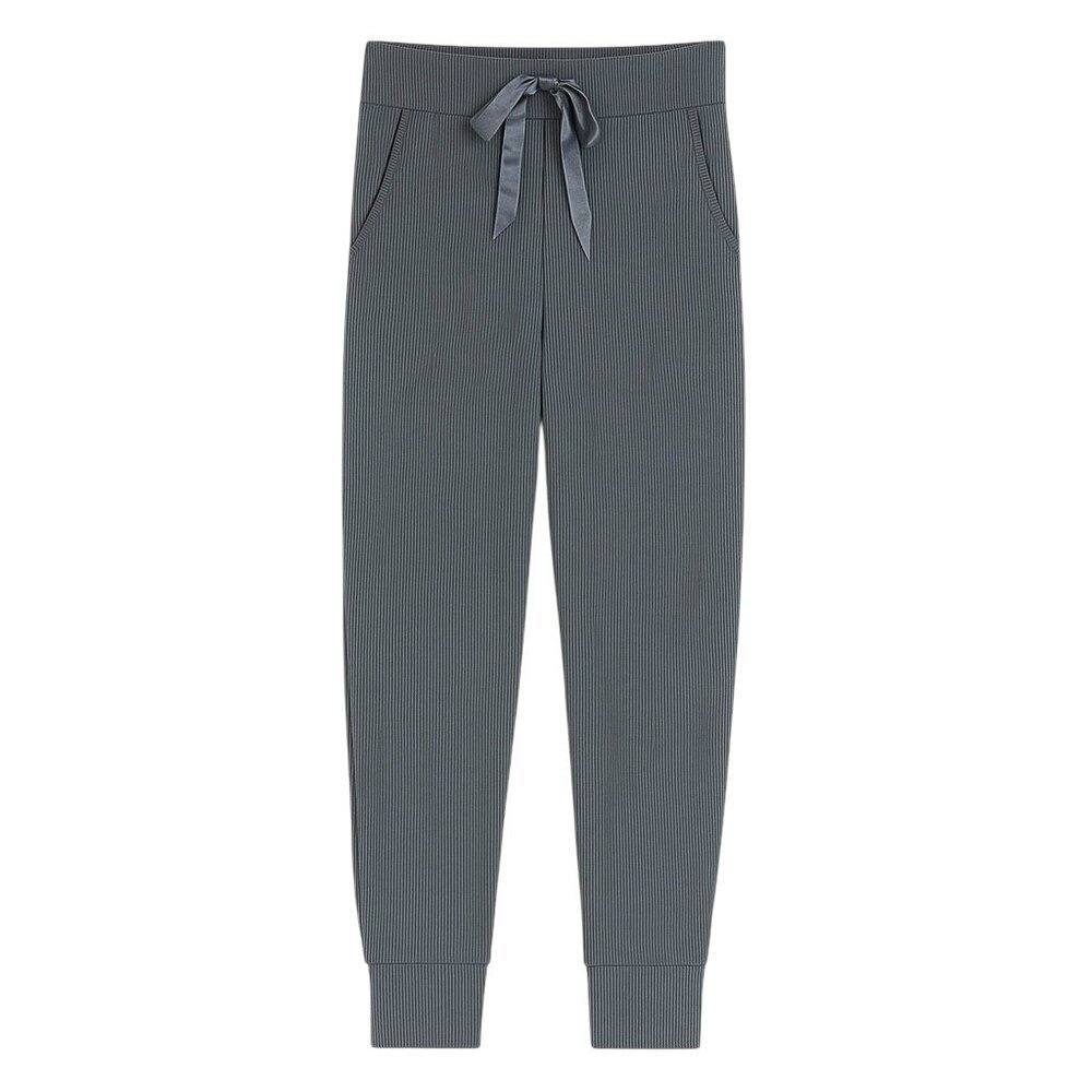 VICTORIA'S SECRET Ribbed Lounge Jogger Pants with Satin Tie Waist - Size Small